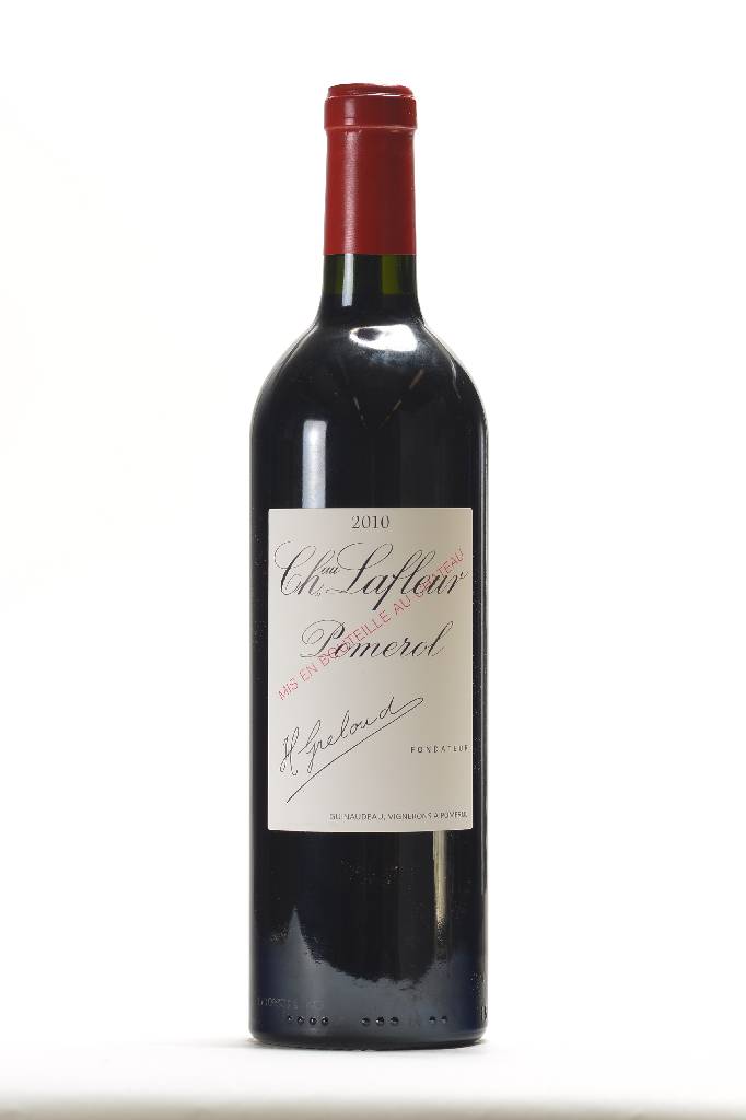 1 Flasche 2010 Chateau Lafleur, Pomerol, ca.75 cl, Füllstand: ca. into neck, 14,5% vol., unverkostet, sehr guter Erhaltungszustand, in der ...