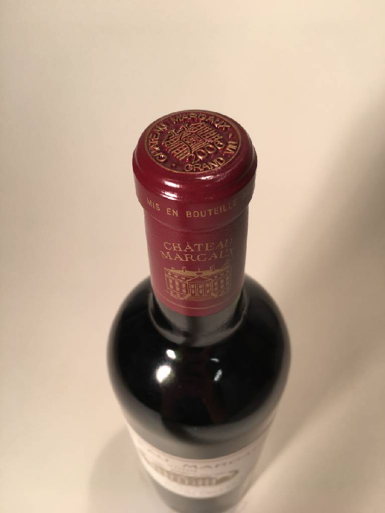 Detail b: 1 Flasche 2006 Chateau Margaux, Margaux, Premier Grand Cru Classe, ca. 75 cl, Füllstand: ca. into neck, 13 % Vol., sehr guter Erhaltungszustand, ...