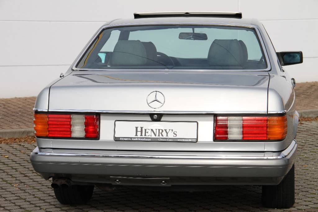Detail c: Mercedes Benz 500 SEC Coupé, Fahrgestellnummer WDB1260441A540906, EZ 26.03.1990, 5. Hand, Laufleistung ca. 169.500 km, HU 10.2018, 185 kW/ 252 PS, ...
