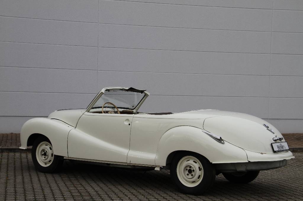 Detail b: BMW Wendler V8 502 3.2l Cabrio, Fahrgestellnummer 63702, EZ 10.07.1959, 1. Hand, Laufleistung ca. 57.890 km, 88 kW/ 120 PS, 8-Zylinder, 4-Gang ...