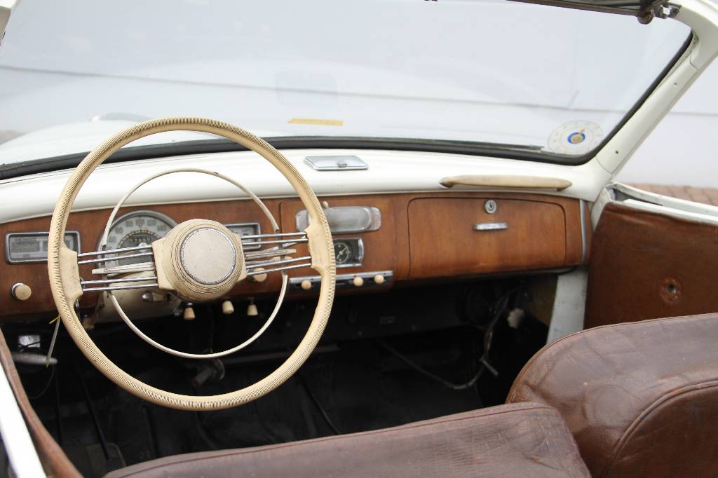 Detail f: BMW Wendler V8 502 3.2l Cabrio, Fahrgestellnummer 63702, EZ 10.07.1959, 1. Hand, Laufleistung ca. 57.890 km, 88 kW/ 120 PS, 8-Zylinder, 4-Gang ...