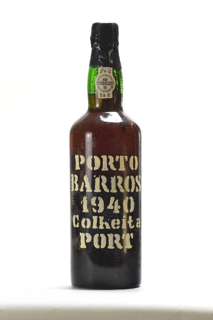 1 Flasche 1940 Porto Barros Colheita Port, Produced, bottles and shipped by Barros, Almeida & CA-Vinhos, 1979 in die Flasche abgefüllt, Füllstand: ...