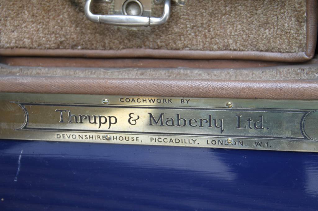 Detail g: Rolls Royce 20/25 H.P. Limousine Thrupp + Maberly (No 5283), Fahrgestellnummer GLR 4, EZ 1930, Laufleistung abgelesen 9900 mls, HU fällig, 51 kW/ 69 ...