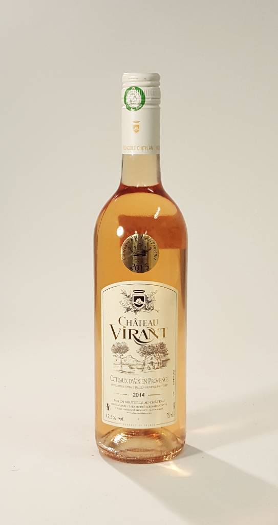 11 Flaschen 2014 Chateau Virant, Coteaux D'Aix en Provence, je ca. 75 cl, 12,5 % Vol., Füllstände: je ca. high fill, unverkostet, sehr guter ...