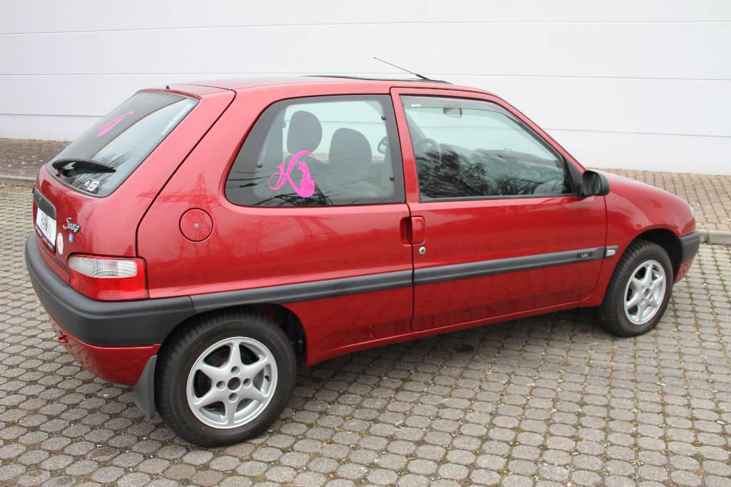 Detail h: Citroen Saxo Kleinwagen, Fahrgestellnummer VF7S0KFXD57176928, EZ 07/1997, 3. Hand, Laufleistung ca. 107.042 km, 55 kW/ 75 PS, 4-Zylinder, ...