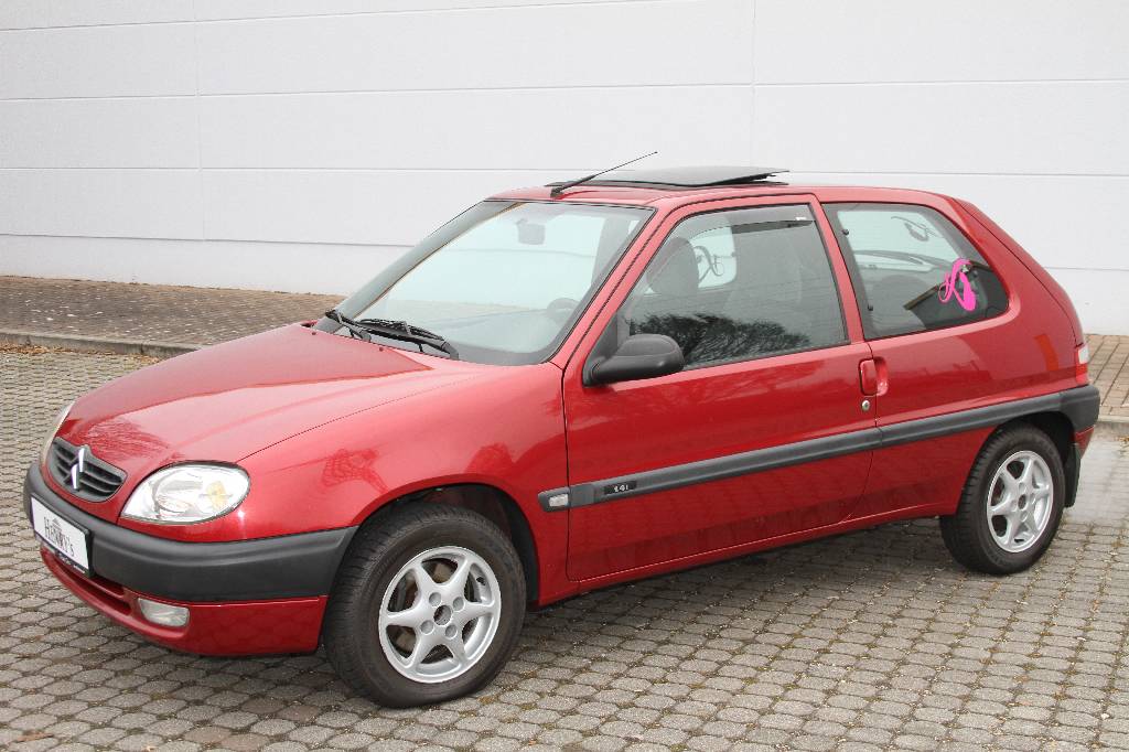 Detail i: Citroen Saxo Kleinwagen, Fahrgestellnummer VF7S0KFXD57176928, EZ 07/1997, 3. Hand, Laufleistung ca. 107.042 km, 55 kW/ 75 PS, 4-Zylinder, ...