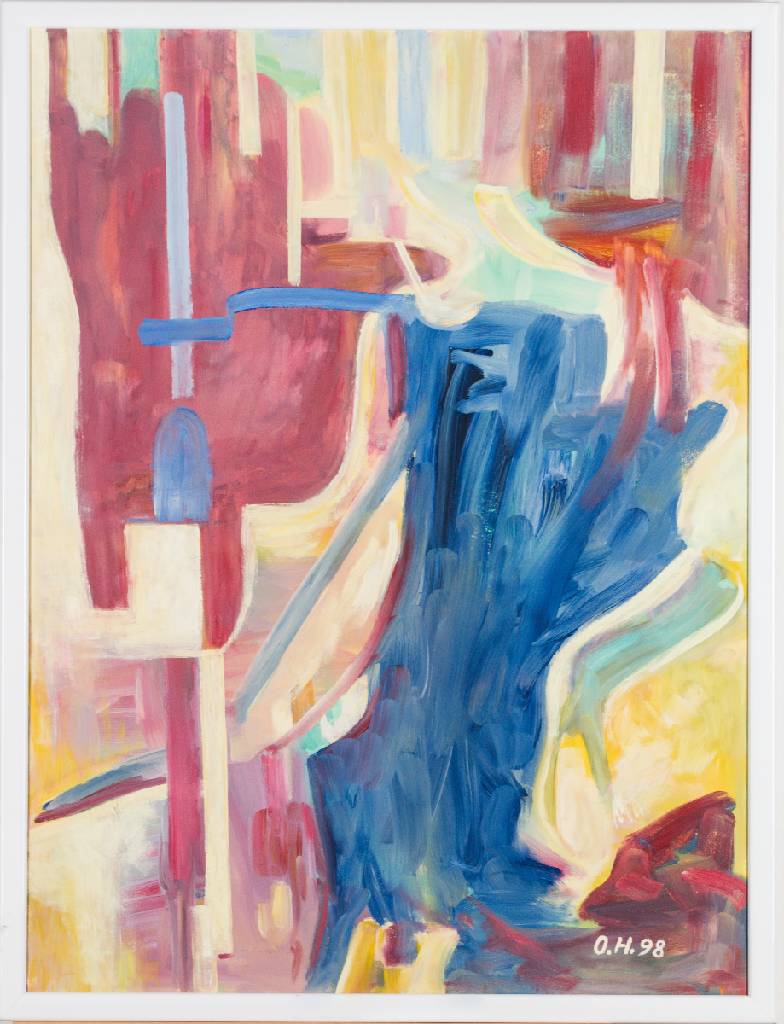 Otto Herter, 1924 Pjatigorsk/Kaukasus - 2000 Achern, Öl/Lwd, sign. und dat. 98, ca.60x80 cm