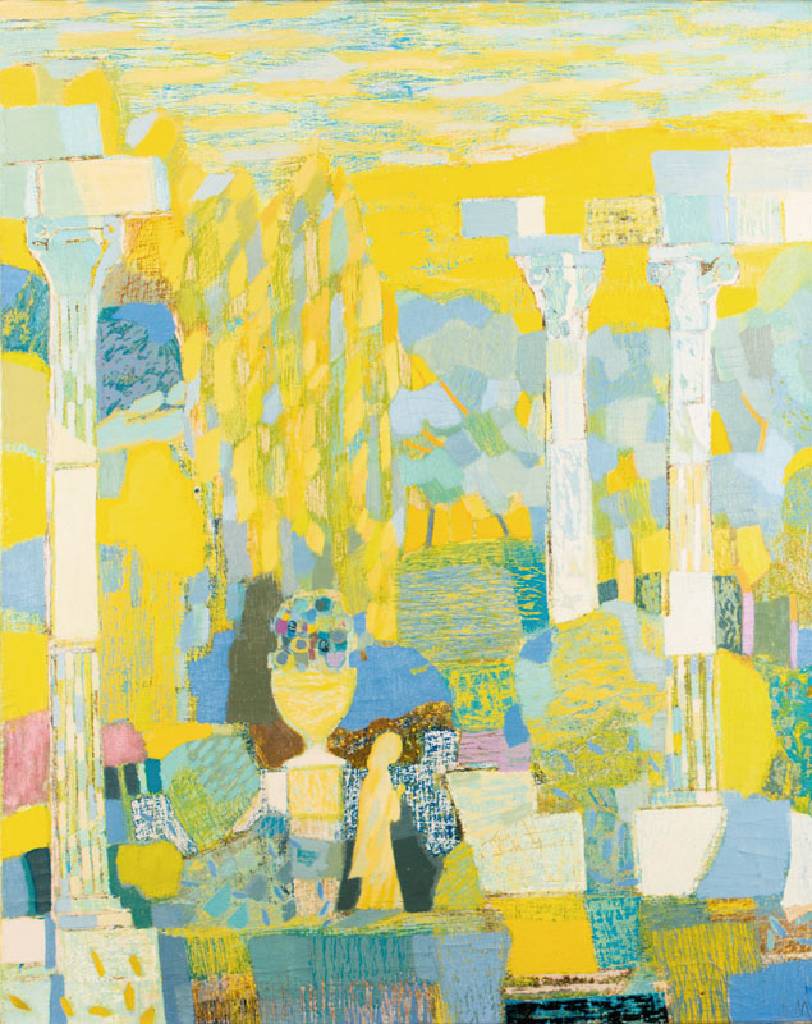 Dimitar Petrov, geb. 1969 Bulgarien, ohne Titel, Mischtechnik/Lwd, sign., 80x100cm