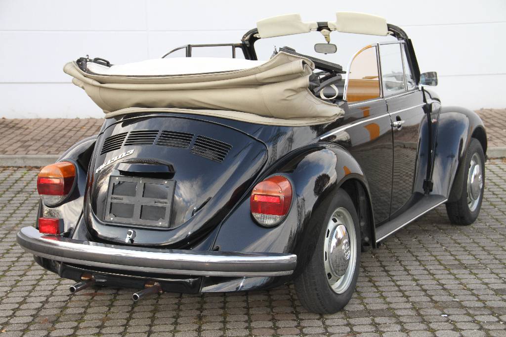 Detail c: VW 1303 Cabriolet, Fahrgestellnummer 1592032237, EZ 1979, 2. Hand, Laufleistung ca. 138.000 km abgelesen, 26 kW/ 35 PS, H-zulassungsfähig, ...