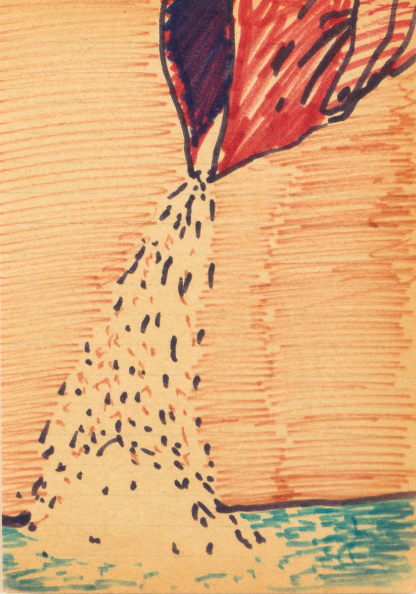A.R. Penck, geb. 1939, Serie aus 20 Farb- Zeichnungen, je 9,8 x 13,8 cm, teils gerahmt