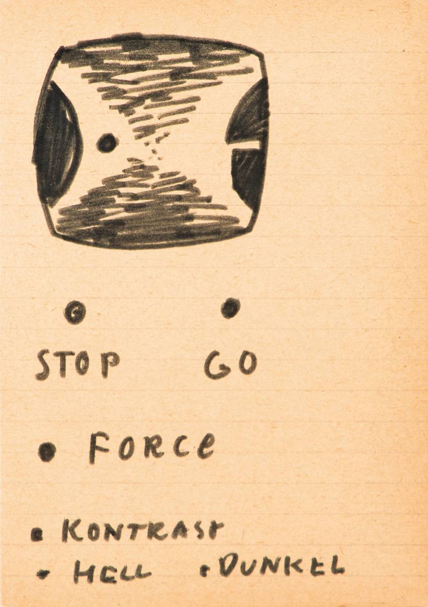 Detail e: A.R. Penck, geb. 1939, Serie aus 20 Farb- Zeichnungen, je 9,8 x 13,8 cm, teils gerahmt