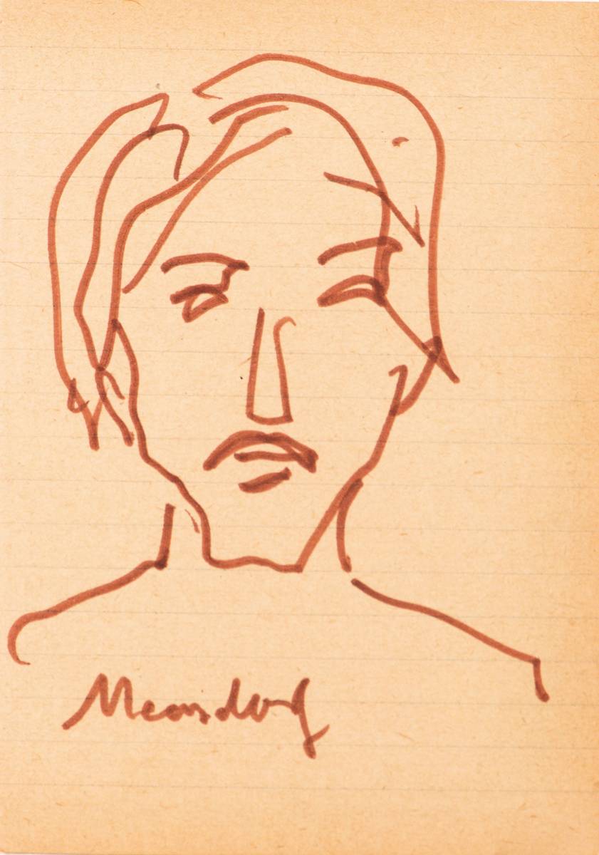 Detail i: A.R. Penck, geb. 1939, Serie aus 20 Farb- Zeichnungen, je 9,8 x 13,8 cm, teils gerahmt