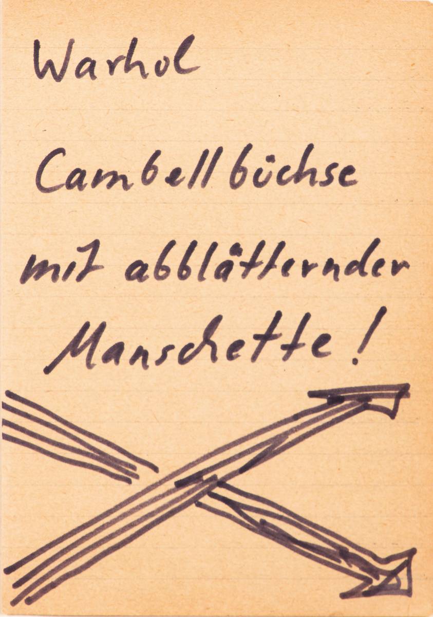 Detail k: A.R. Penck, geb. 1939, Serie aus 20 Farb- Zeichnungen, je 9,8 x 13,8 cm, teils gerahmt