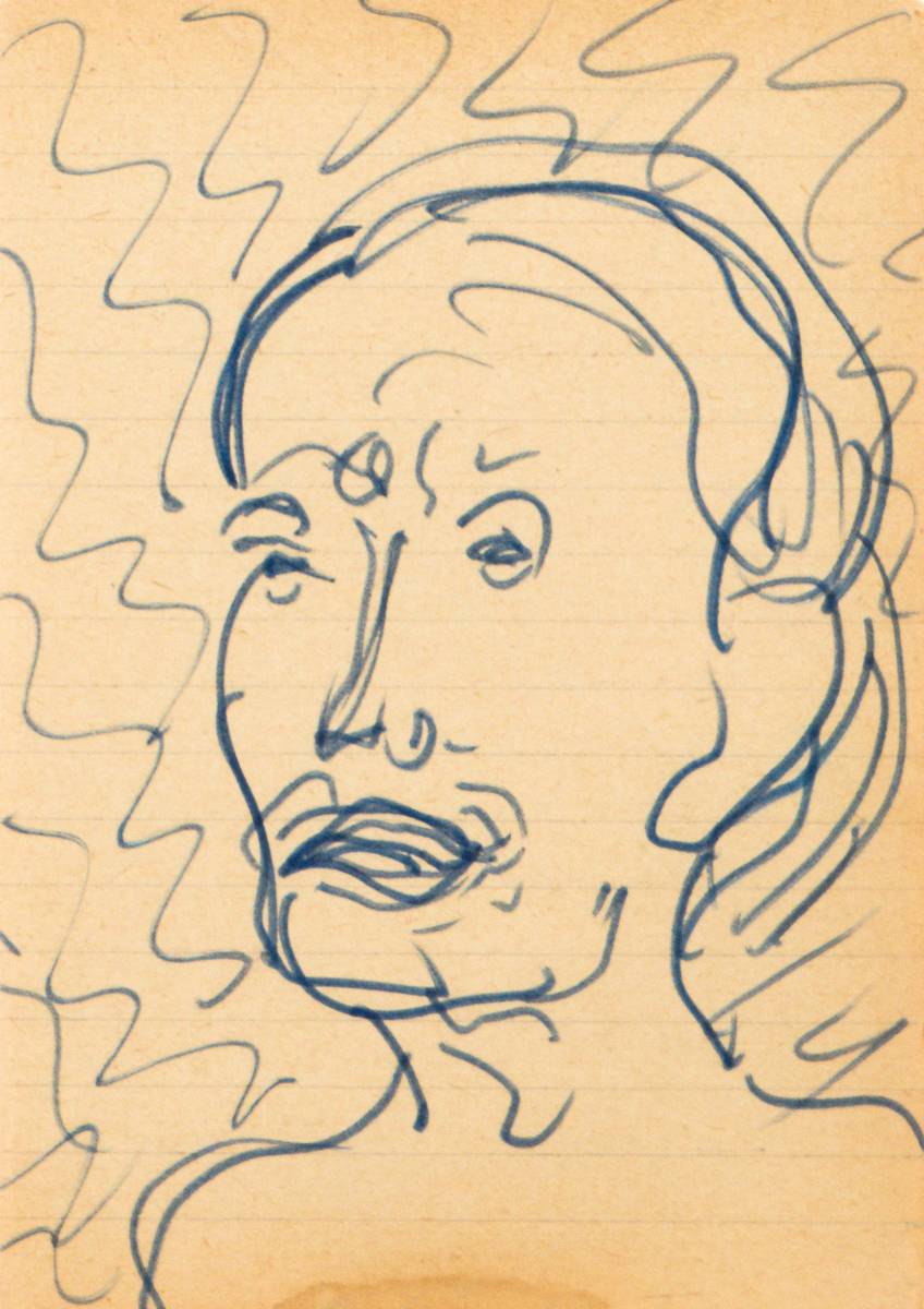 Detail n: A.R. Penck, geb. 1939, Serie aus 20 Farb- Zeichnungen, je 9,8 x 13,8 cm, teils gerahmt