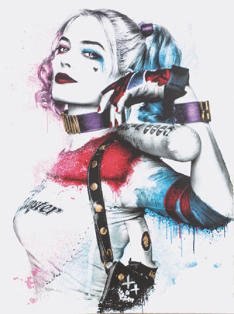 Mr. Brainwash, geb. 1966, Harley, Farbsiebdruck, num., sign, dat, verso Daumenabdruck, ca. 76 x 57 cm