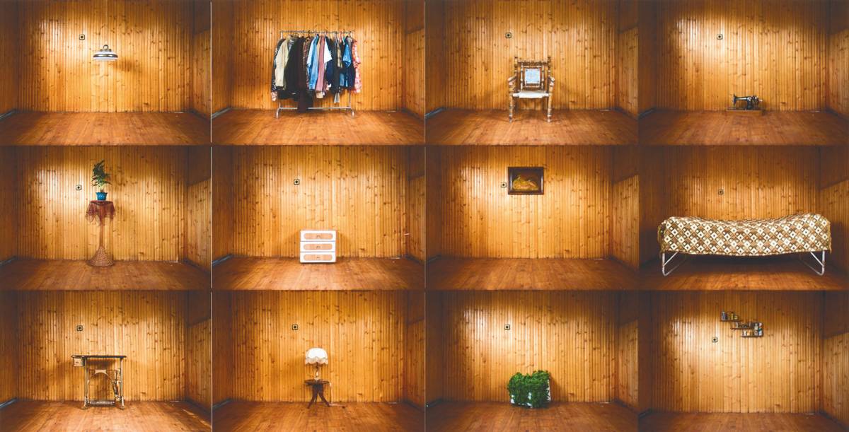 Setare Sanjari, geb. 1987, Voiceless, Fotografie, Archiv-Print, 2012, verso sign, mit Widmung, num. 3/7, ca. 45x88 cm