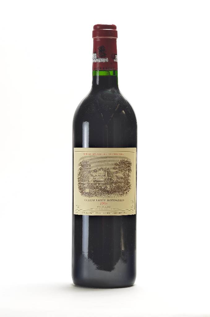 2 Flaschen 1995 Chateau Lafite Rothschild, Pauillac, 13 % Vol., je ca. 75 cl, Füllstände:je ca. into neck, unverkostet, selten im Angebot, ...