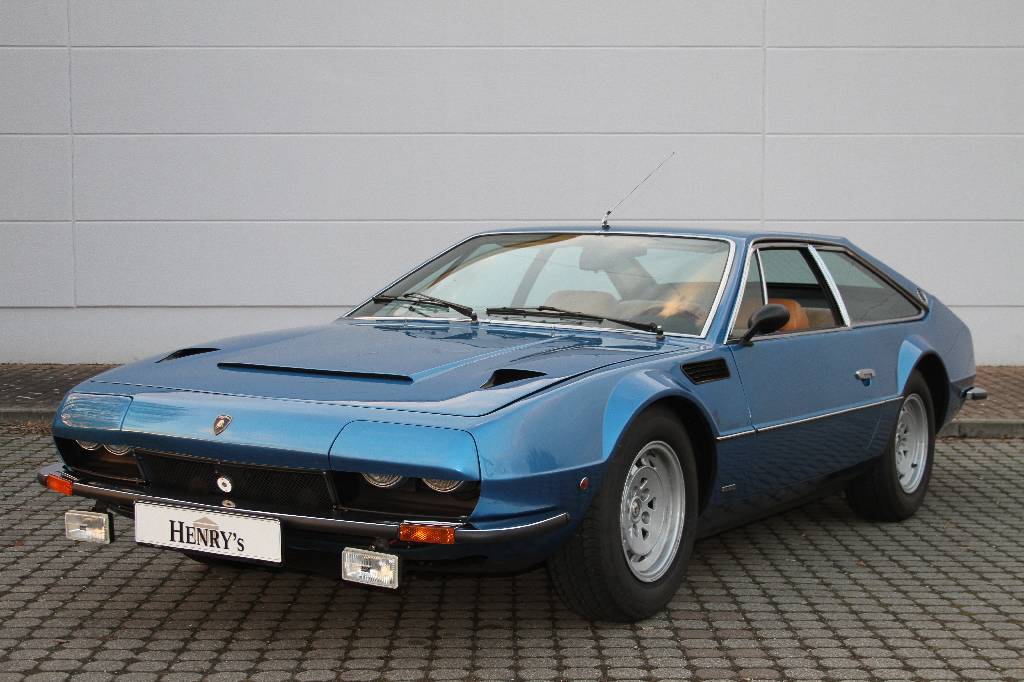 Detail a: Lamborghini Jarama S400GT, Fahrgestellnummer : 10472, EZ 07/1973, 2. Hand in Deutschland, Laufleistung ca. 68.365 km abgelesen, HU 08/2018, ...