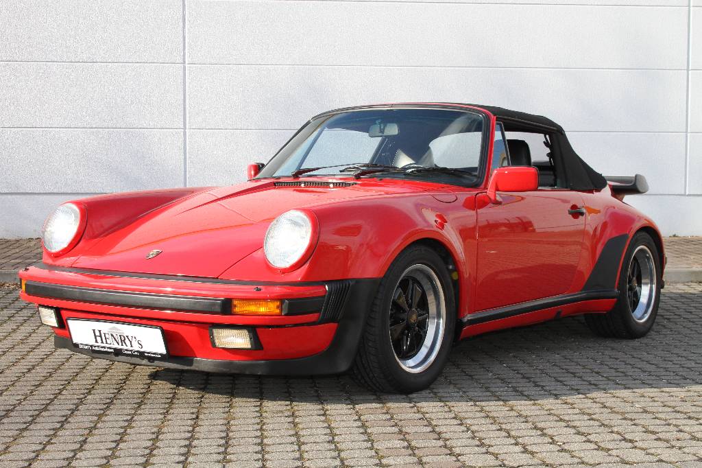 Porsche 930 Turbo Cabriolet, Fahrgestellnummer: WP0ZZZ93ZJS070217, EZ 06/1988, Laufleistung ca. 56.692 km abgelesen, 210 kW/ 282 PS, 6-Zylinder, 4- ...