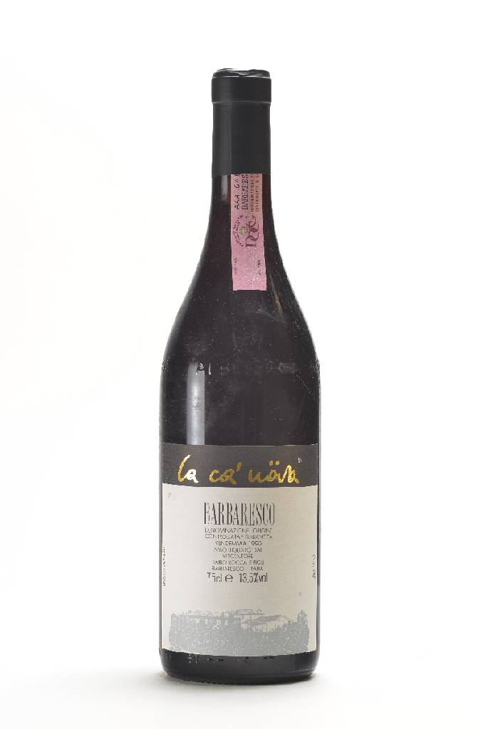3 Flaschen 1990 Dario Rocca e Figli Barbaresco, je ca. 75 cl, 13,5 % Vol., Abstände zwischen Kapseln und Wein: je ca. 2,3 cm, unverkostet, selten im ...