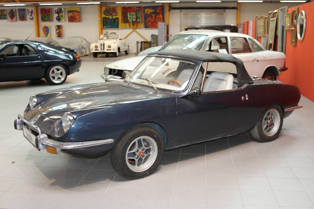 Detail f: Fiat 850 Spider, Fahrgestellnummer: 100GBS10117574, EZ 07.1972, 2. Hand, Laufleistung unbekannt, H-zulassungsfähig, 35kW/ 48 PS, 4-Zylinder, 4 -Gang ...
