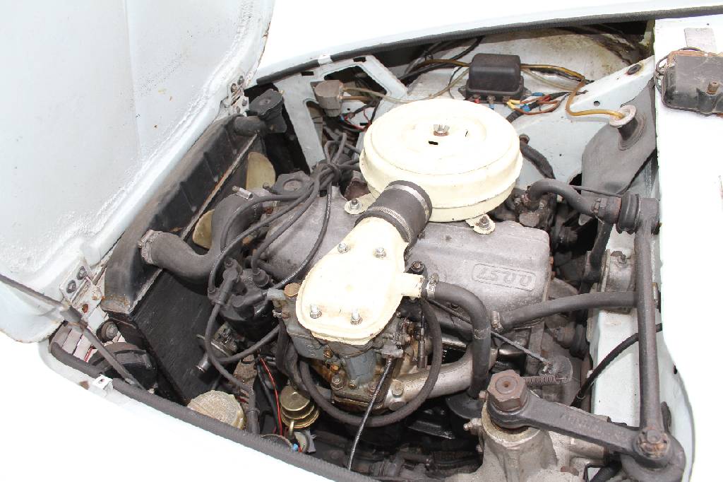 Detail e: Fiat 1500 Cabriolet, Fahrgestellnummer: 118H027517, EZ 12/1963, Laufleistung ca. 7.178 km abgelesen, H-zulassungsfähig, 55 kW/ 75 PS, 4-Zylinder, ...