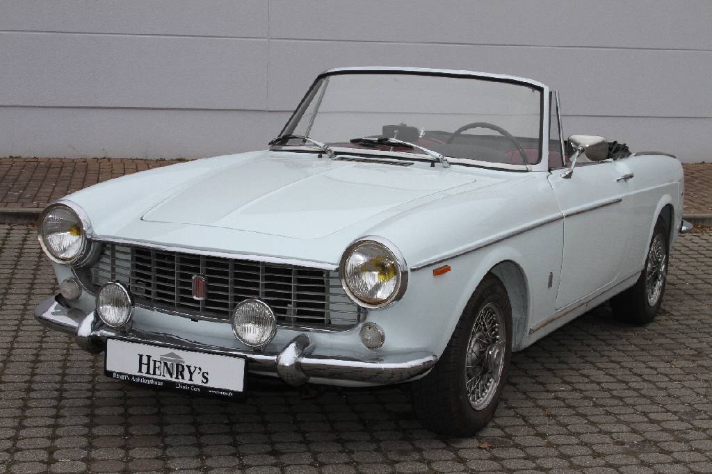 Detail i: Fiat 1500 Cabriolet, Fahrgestellnummer: 118H027517, EZ 12/1963, Laufleistung ca. 7.178 km abgelesen, H-zulassungsfähig, 55 kW/ 75 PS, 4-Zylinder, ...