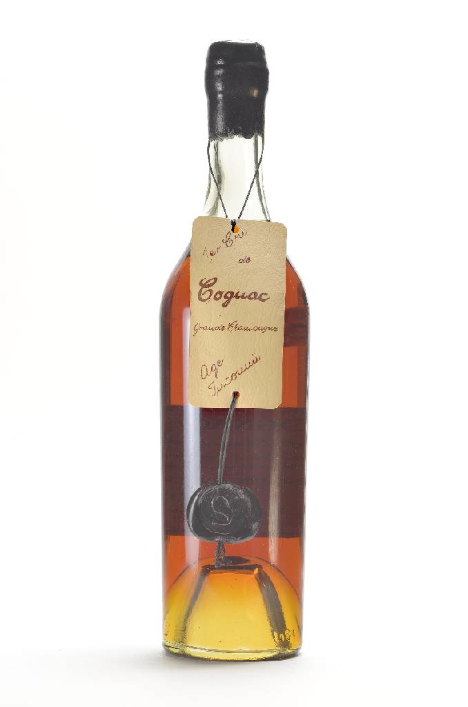 1 Flasche Pierre Seguinot & Fils Cognac GrandeChampagne, Premier Cru de Cognac, ca. 70 cl.40 % Vol., sehr guter Erhaltungszustand, selten im Angebot, ...