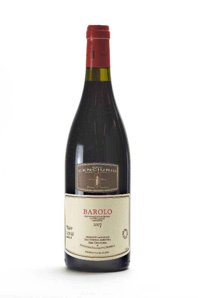 6 Flaschen 2007 Bric Cenciurio Barolo, je ca. 75 cl, 14,5 % Vol., unverkostet, Abstand zwischen Kapsel und Wein: je ca. 2 cm,sehr gute ...