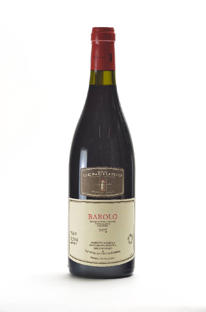 6 Flaschen 2007 Bric Cenciurio Barolo, je ca. 75 cl, 14,5 % Vol., unverkostet, Abstand zwischen Kapsel und Wein: je ca. 2 cm,sehr gute ...