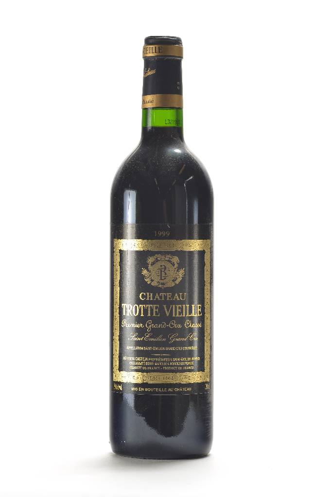 5 Flaschen 1999 Chateau Trotte Vieille, Saint-Emilion, Premier Grand Cru Classe, Füllstände: je ca. into neck, unverkostet, ca.75 cl, 13 % Vol., ...