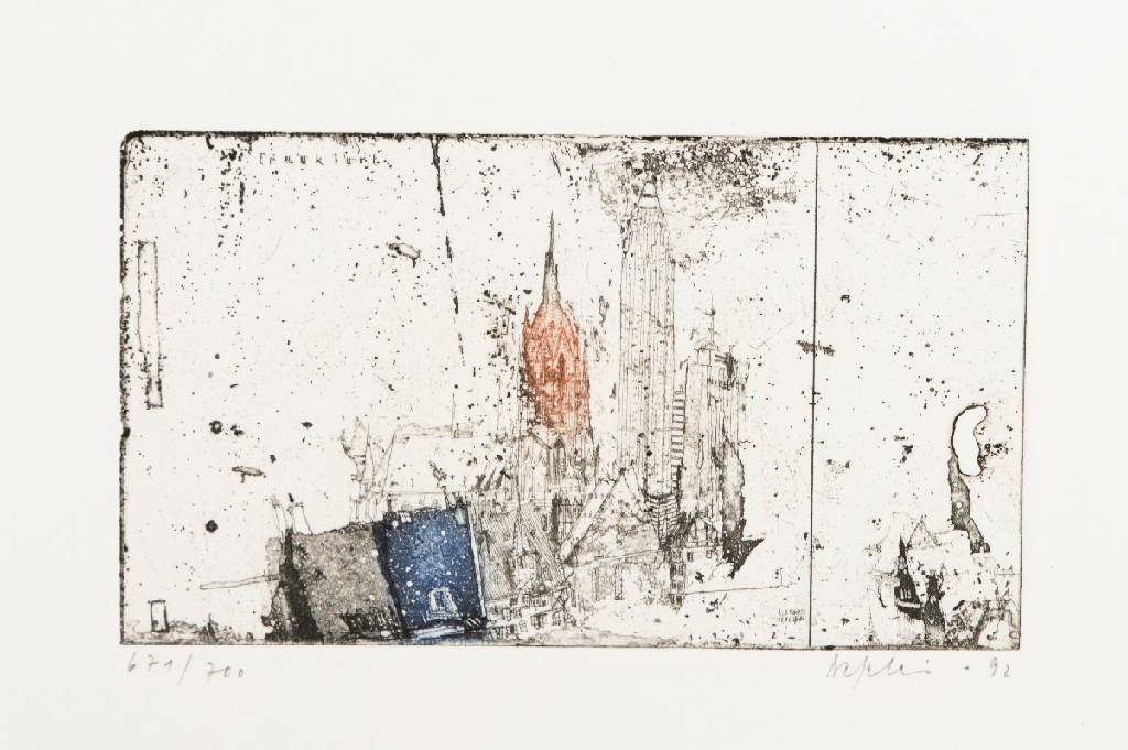 Detail d: Alexander Befelein, geb. 1952, Konvolut aus 6 Farbradierungen, je handsign., num., dat., Platte 19x25 cm