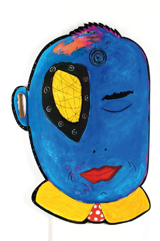 Detail a: Andora, geb. 1958, Mischtechnik/Skulptur mit Werkverzeichnis im Innern, handsign., num. 653/750, ca.82x55x4 cm