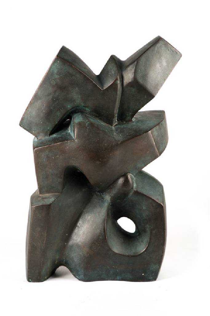 unbekannter Künstler, Bronzeskulptur, sign. SSCH, H. 39cm