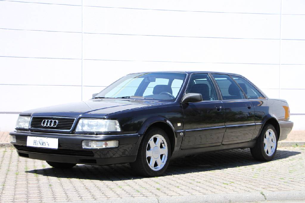 Audi V8 Lang, Fahrgestellnummer: WAUZZZ4CZMG000112, EZ 06/1991, 3. Hand, Laufleistung ca. 86.814 km abgelesen, 206 kW/ 280PS, 8-Zylinder, ...