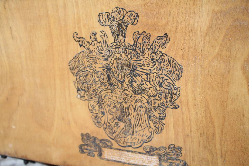 Detail e: Jagdwagen, deutsch, um 1900/10, Einspänner, Wagnerarbeit von guter Qualität, Gestell Eisen, doppelte Plattfederung, original Bremsen intakt, ...