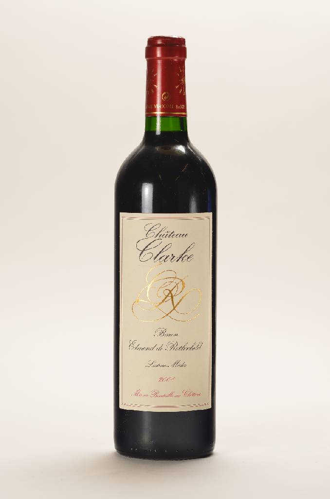 6 Flaschen 2008 Chateau Clarke, Domaines Baron Edmond de Rothschild, Listrac -Medoc, je ca. 75 cl, Füllstände: je ca. into neck, unverkostet, sehr ...