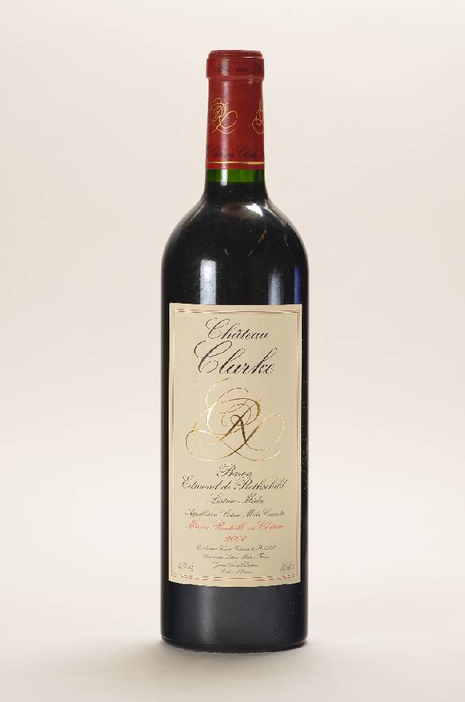 6 Flaschen 2004 Chateau Clarke, Domaine Baron Edmond de Rothschild, Listrac-Medoc, je ca. 75 cl, Füllstände: je ca. into neck, unverkostet, sehr ...