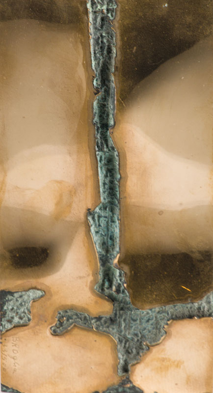 Enrique Broglia, 1942-2013 Uruguay, Bronzeskulptur, teils poliert, teils patiniert, sign., num., 33/500, ca. 9x18cm