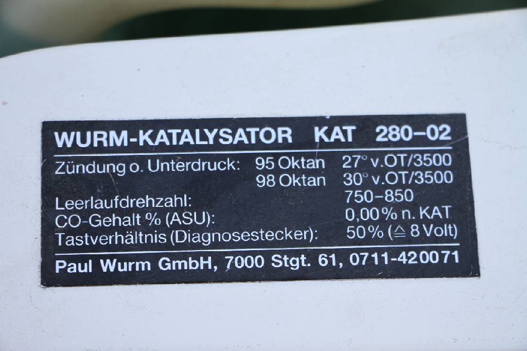 Detail f: Mercedes-Benz 280 CE, Fahrgestellnummer: 12305312009957, EZ 07/1978, Laufleistung ca. 128.861 km abgelesen, H-zulassungsfähig nach Vollabnahme, 130 ...