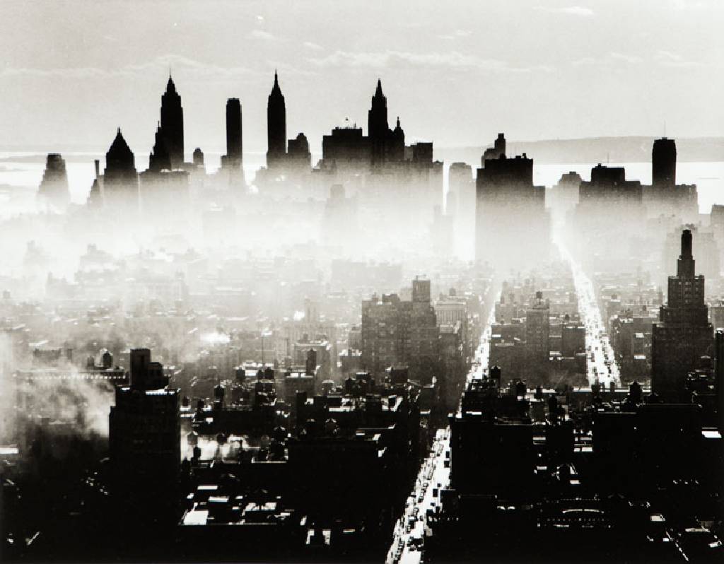 Andreas Feininger, 1906-1999, New York und Chicago in den Vierziger Jahren, Mappe mit 6 Silbergelatine-Abzügen, Edition Griffelkunst 2011, Blattgr. ...