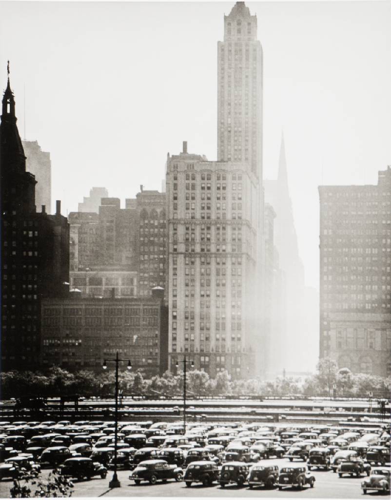 Detail a: Andreas Feininger, 1906-1999, New York und Chicago in den Vierziger Jahren, Mappe mit 6 Silbergelatine-Abzügen, Edition Griffelkunst 2011, Blattgr. ...