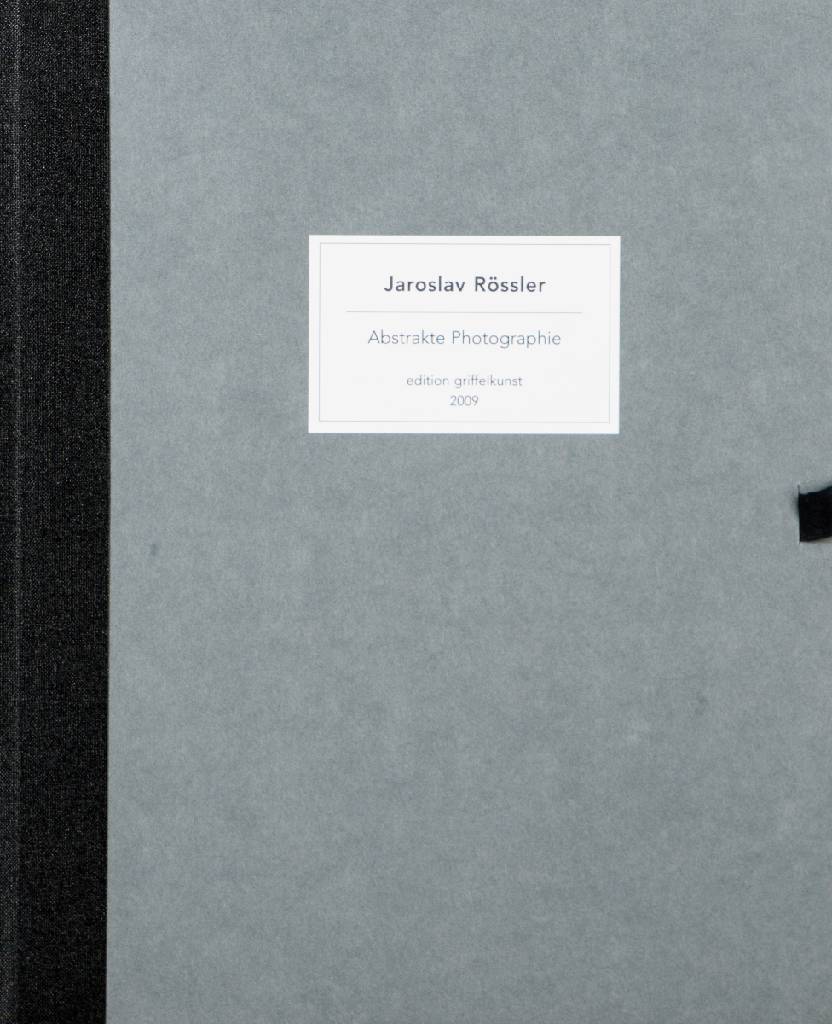Detail f: Jaroslav Rössler, 1902-1990, Abstrakte Photographie, Mappe mit 6 Fotografien, EditionGriffelkunst 2009, Blattgr. 30x24 cm