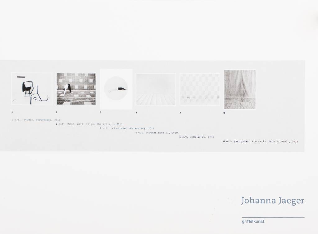 Detail f: Johanna Jaeger, geb. 1985 Heidelberg, Mappe mit 6 Fotografien, je verso sign., Edition Griffelkunst 2012, Blattgr. 30x37 cm