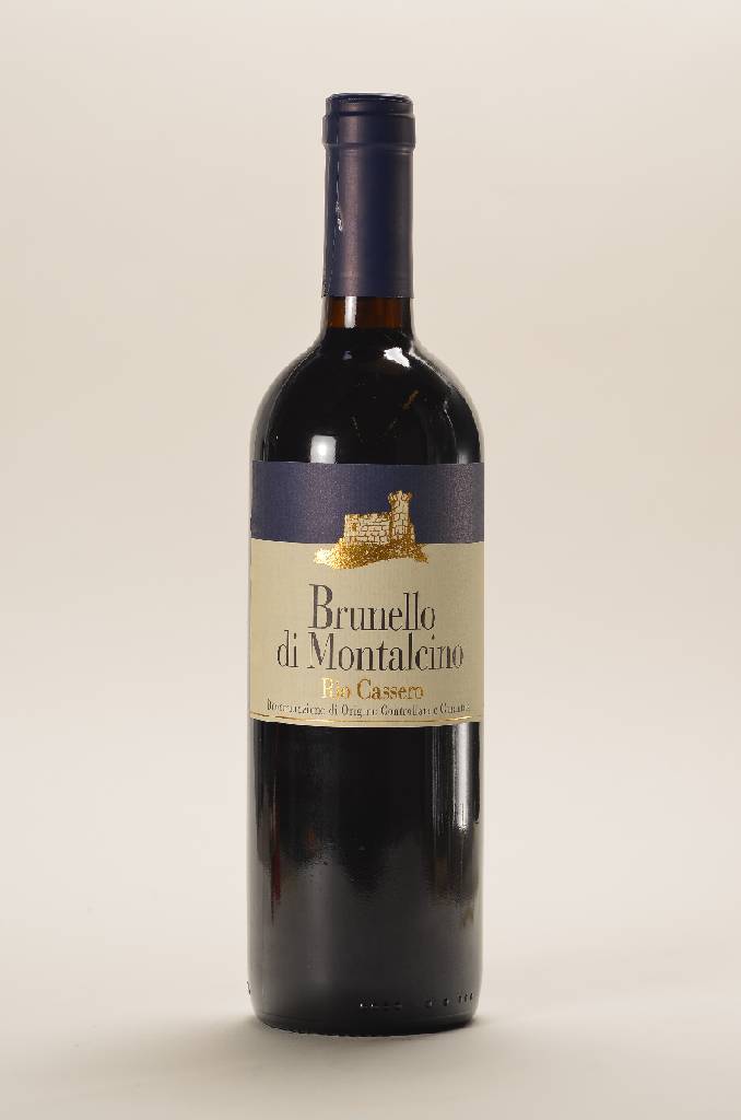5 Flaschen 2003 Rio Cassero Brunello di Montalcino, je ca. 14 % Vol., je ca. 75 cl, unverkostet, sehr gute Erhaltungszustände, selten im Angebot