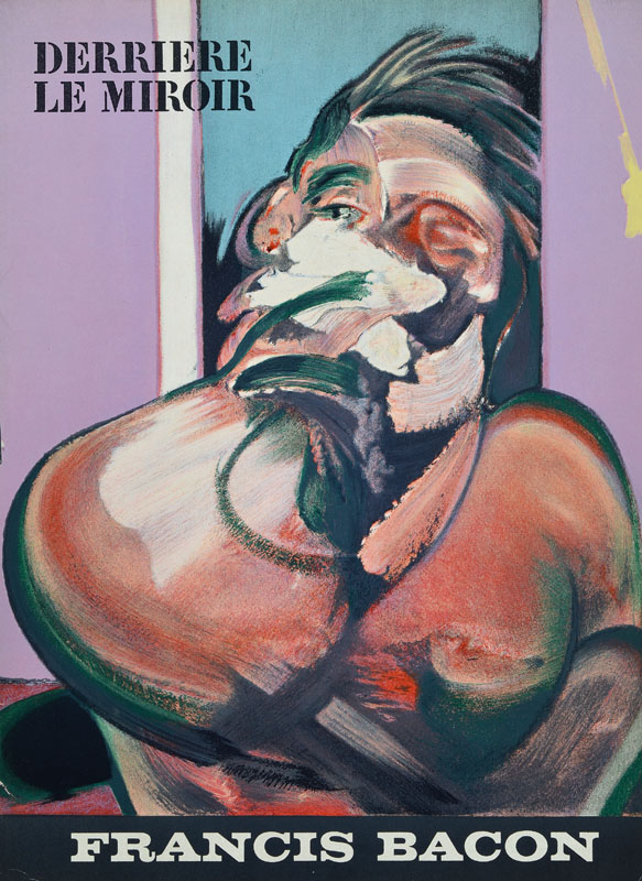 Francis Bacon, 1909-1992, Derrière le Miroir, Farblithographien, mit 15 farbigen & 11 s/w Abbildungen, Edition Maeght Paris, 1966, ca. 38x28cm