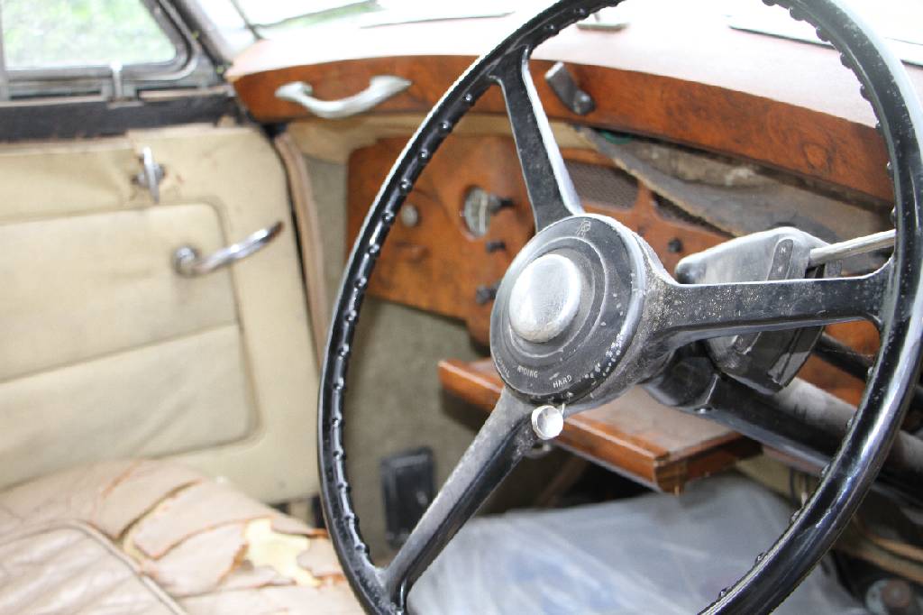 Detail b: Rolls-Royce Silver Dawn Freestone & Webb, Fahrgestellnummer: STH55, BJ 1955, 6-Zylinder, Automatikgetriebe, original Farbe dunkelblau, innen creme ...