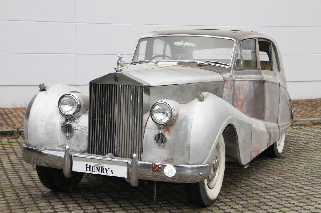 Detail h: Rolls-Royce Silver Dawn Freestone & Webb, Fahrgestellnummer: STH55, BJ 1955, 6-Zylinder, Automatikgetriebe, original Farbe dunkelblau, innen creme ...