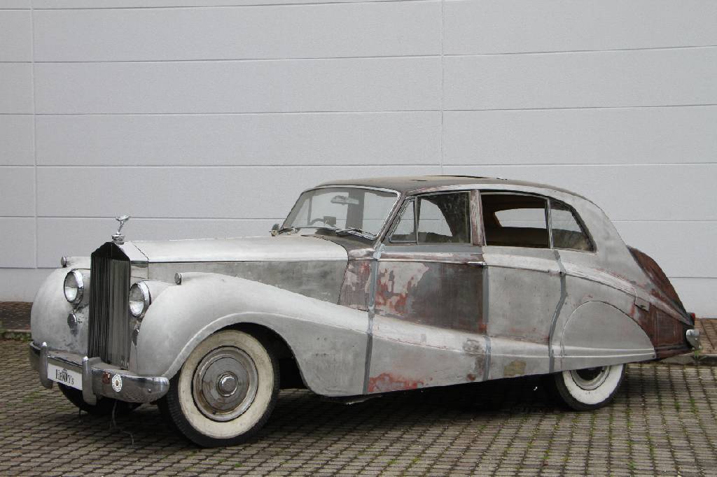 Detail i: Rolls-Royce Silver Dawn Freestone & Webb, Fahrgestellnummer: STH55, BJ 1955, 6-Zylinder, Automatikgetriebe, original Farbe dunkelblau, innen creme ...