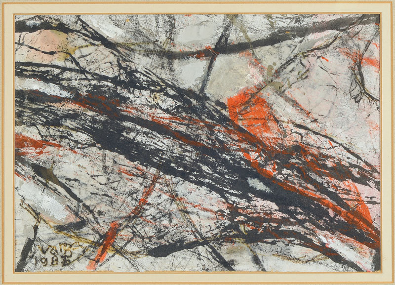 Ferenc "Feri" Varga, 1906 Terezföld Ungarn - 1989 Neustadt an der Weinstraße, franz. ungarischer Maler, Graphiker und Bildhauer, im ...